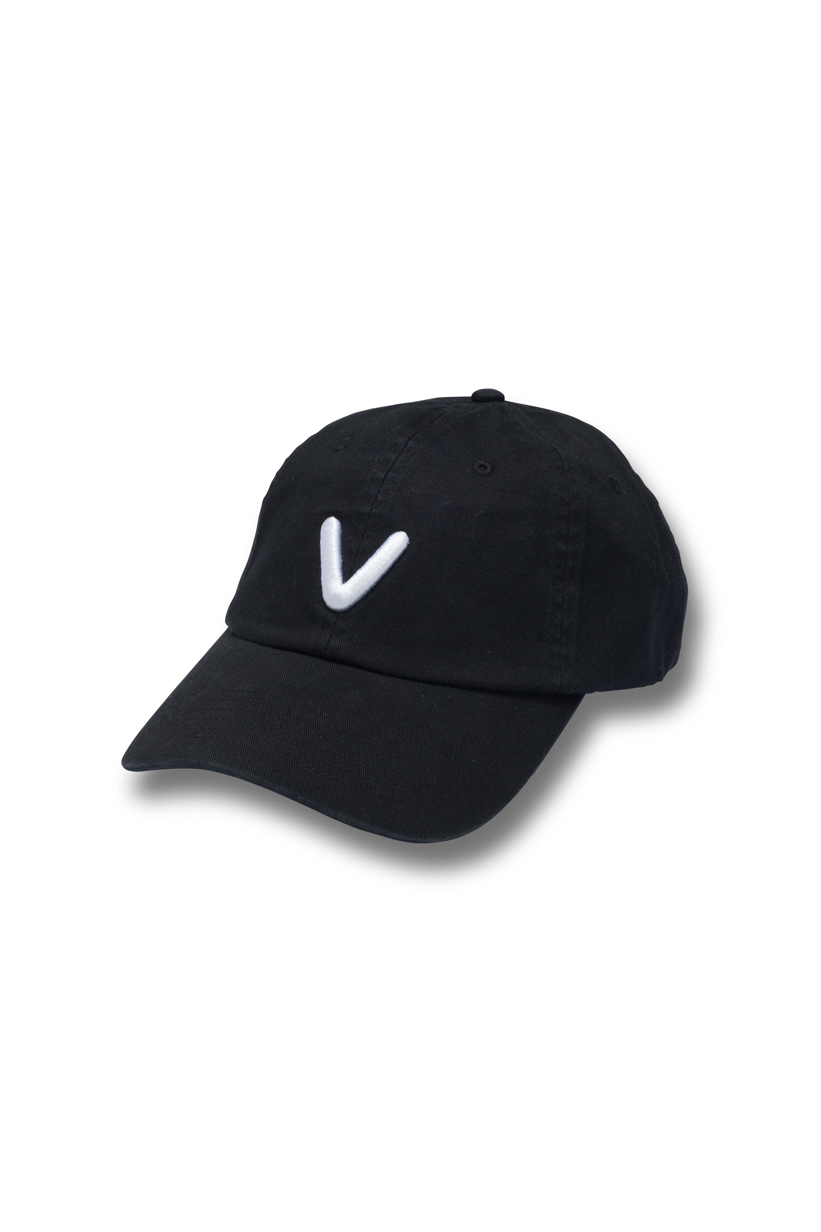 V LOGO CAP / BLACK – vaultroom 公式オンラインストア