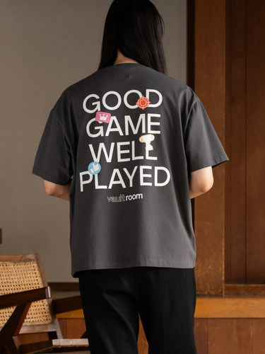 GGWP TEE / CHARCOAL