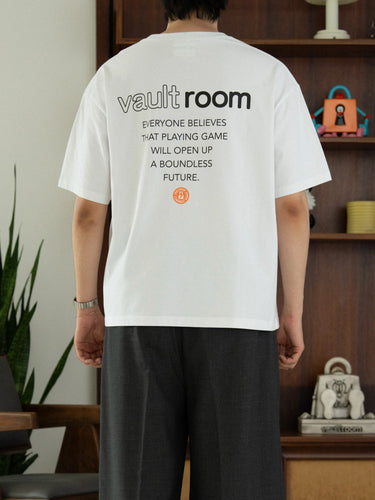 TYPOGRAPHY TEE / WHITE