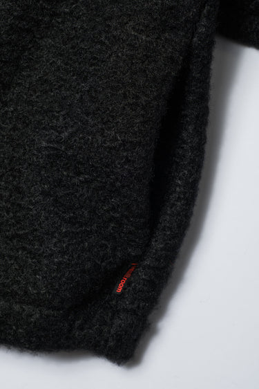 VAULTROOM HALF ZIP BOA JACKET / BLACK - vaultroom 公式オンラインストア