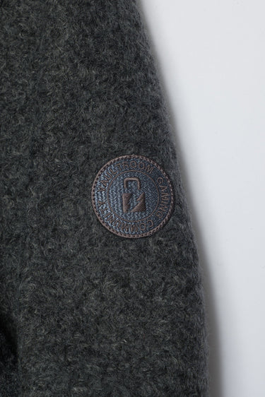 VAULTROOM HALF ZIP BOA JACKET / CHARCOAL - vaultroom 公式オンラインストア