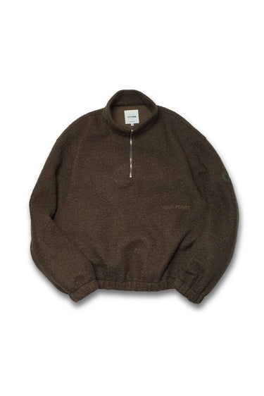 VAULTROOM HALF ZIP BOA JACKET / KHAKI - vaultroom 公式オンラインストア