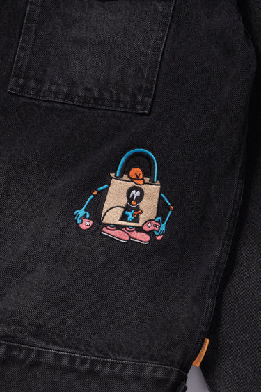 VAULTROOM ICON DENIM JACKET / BLACK - vaultroom 公式オンラインストア