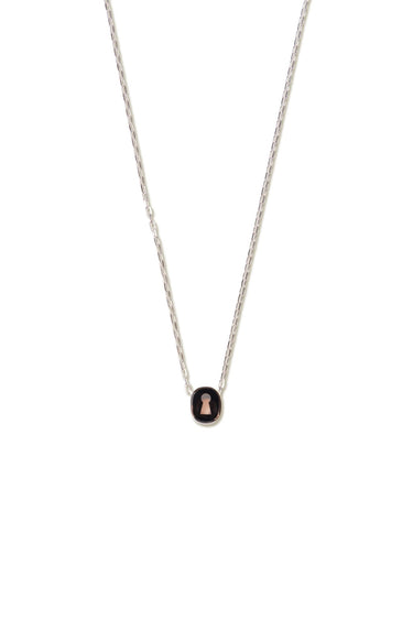 VAULTROOM KEYHOLE NECKLACE / BLACK - vaultroom 公式オンラインストア