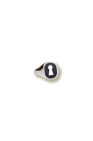 VAULTROOM KEYHOLE RING / BLACK - vaultroom 公式オンラインストア