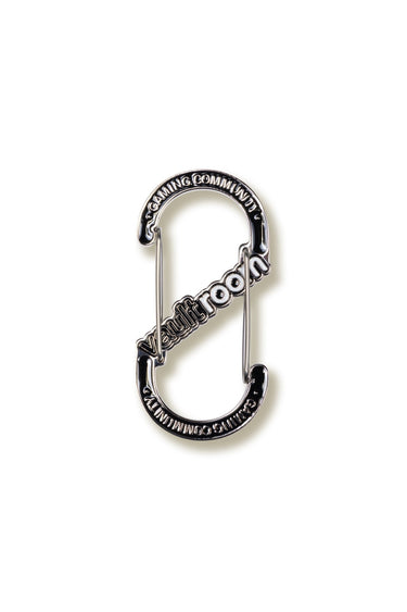 VAULTROOM LOGO CARABINER / BLACK - vaultroom 公式オンラインストア
