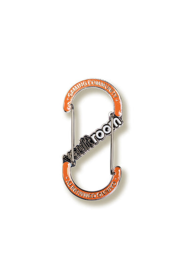 VAULTROOM LOGO CARABINER / ORANGE - vaultroom 公式オンラインストア