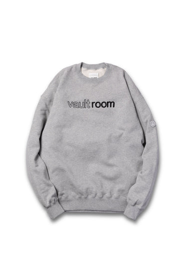 VAULTROOM LOGO CREWNECK / GREY - vaultroom 公式オンラインストア
