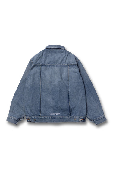 VAULTROOM LOGO DENIM JACKET / WASH BLUE - vaultroom 公式オンラインストア