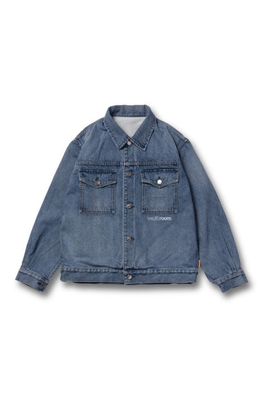 VAULTROOM LOGO DENIM JACKET / WASH BLUE - vaultroom 公式オンラインストア