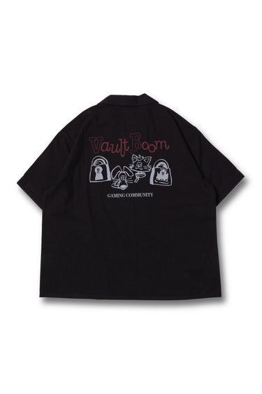 VAULTROOM S/S SHIRT / BLACK - vaultroom 公式オンラインストア