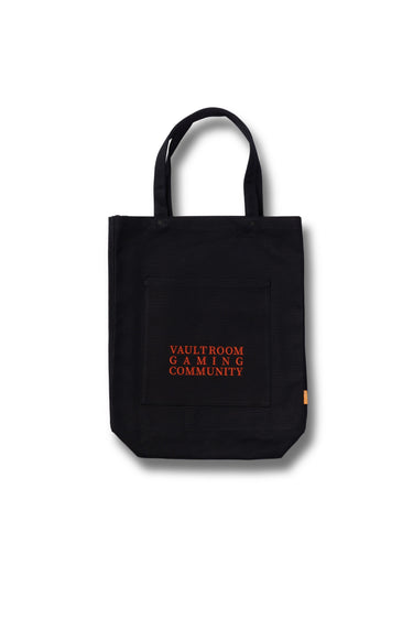 VGC CANVAS TOTE BAG / BLACK - vaultroom 公式オンラインストア