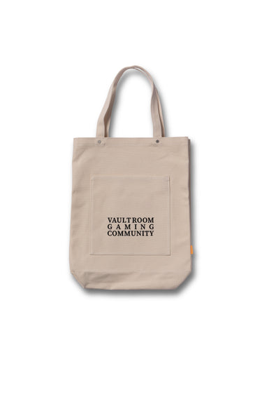 VGC CANVAS TOTE BAG / NATURAL - vaultroom 公式オンラインストア