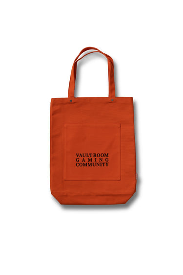 VGC CANVAS TOTE BAG / ORANGE - vaultroom 公式オンラインストア