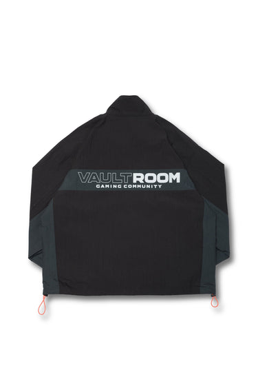 VGC PANELED TRACK JACKET / BLACK x CHARCOAL - vaultroom 公式オンラインストア