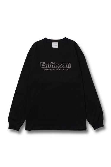 VGC RHINESTONE L/S TEE / BLK - vaultroom 公式オンラインストア