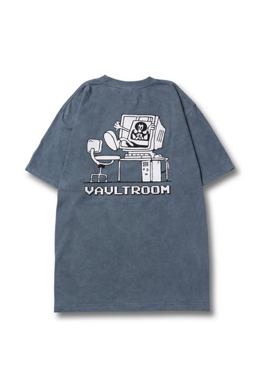 VIRUS DEVIL TEE / BLUE GREY - vaultroom 公式オンラインストア