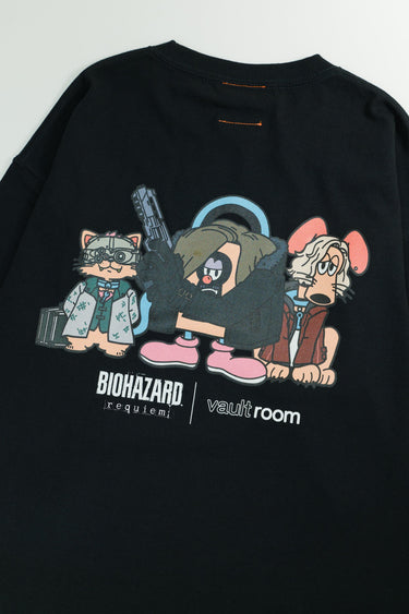 VR × BIOHAZARD REQUIEM TEE / BLACK - vaultroom 公式オンラインストア