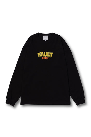 VR × CRASH BANDICOOT LOGO L/S TEE / BLK - vaultroom 公式オンラインストア