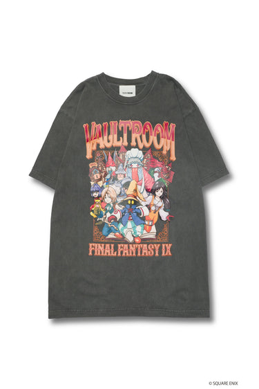 VR × FFIX TEE〈FFIX × vaultroom〉/ CHARCOAL - vaultroom 公式オンラインストア