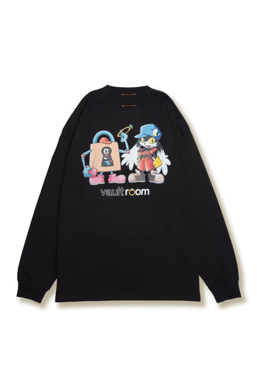 VR × KLONOA L/S TEE / BLACK - vaultroom 公式オンラインストア