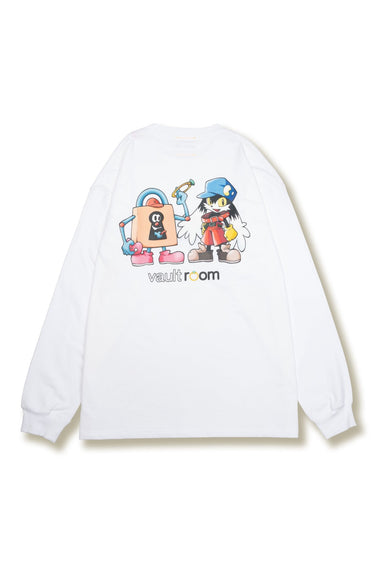 VR × KLONOA L/S TEE / WHITE - vaultroom 公式オンラインストア