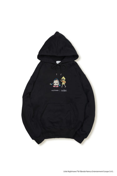 VR × LITTLE NIGHTMARES HOODIE / BLACK - vaultroom 公式オンラインストア