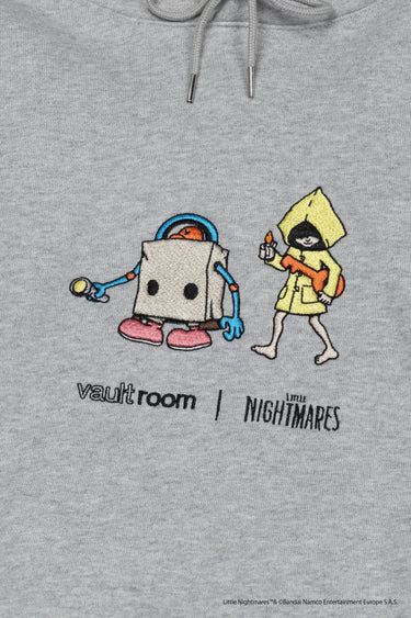 VR × LITTLE NIGHTMARES HOODIE / GRAY - vaultroom 公式オンラインストア