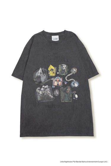 VR × LITTLE NIGHTMARES TEE / CHARCOAL - vaultroom 公式オンラインストア