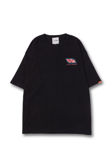 VR LOGO TEE / BLK × PNK - vaultroom 公式オンラインストア