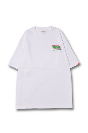 VR LOGO TEE / WHT × GRN - vaultroom 公式オンラインストア