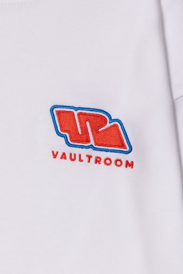 VR LOGO TEE / WHT × ORG - vaultroom 公式オンラインストア