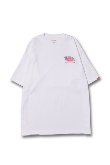 VR LOGO TEE / WHT × PNK - vaultroom 公式オンラインストア