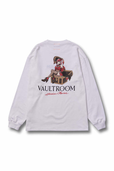 VR × MARINE L/S TEE / WHT - vaultroom 公式オンラインストア