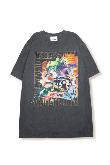 VR × OW × YOASOBI TEE / CHARCOAL - vaultroom 公式オンラインストア