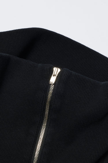 VR RACING HALF ZIP SWEAT / BLACK - vaultroom 公式オンラインストア