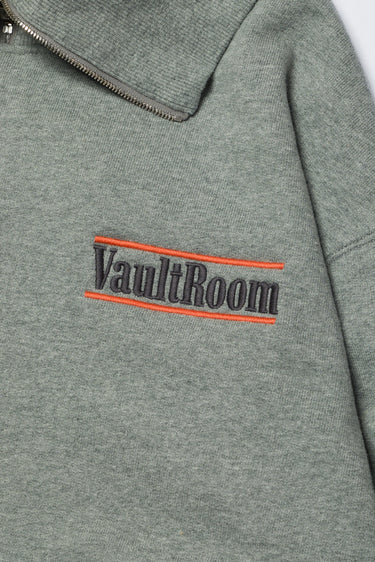 VR RACING HALF ZIP SWEAT / GRAY - vaultroom 公式オンラインストア