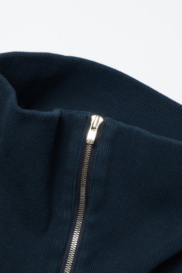VR RACING HALF ZIP SWEAT / NAVY - vaultroom 公式オンラインストア