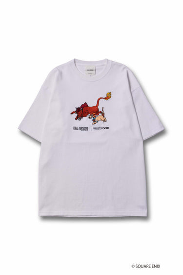 VR × RED XIII TEE 〈FFVII REBIRTH × vaultroom〉 / WHT - vaultroom 公式オンラインストア