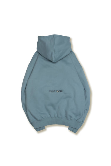VR × ROCKMAN HOODIE / DUSTY BLUE - vaultroom 公式オンラインストア