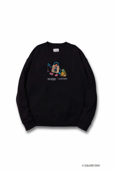 VR × TONBERRY CREWNECK 〈FFVII REBIRTH × vaultroom〉 / BLK - vaultroom 公式オンラインストア
