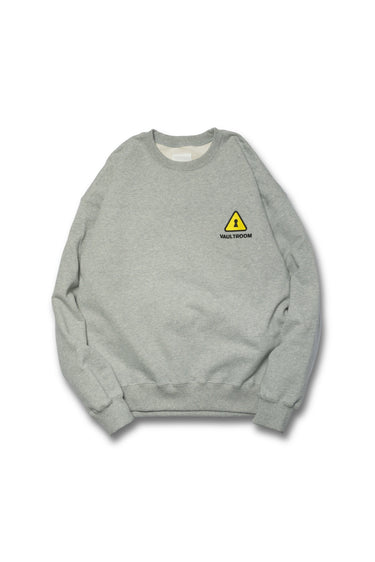 WARNING CREWNECK / GRAY - vaultroom 公式オンラインストア