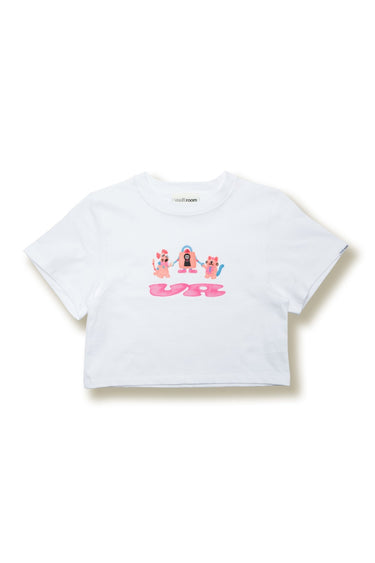 【Women's】BESTY CROPPED TEE / WHT - vaultroom 公式オンラインストア