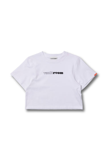 【Women's】HEART LOGO CROPPED TEE / WHT - vaultroom 公式オンラインストア