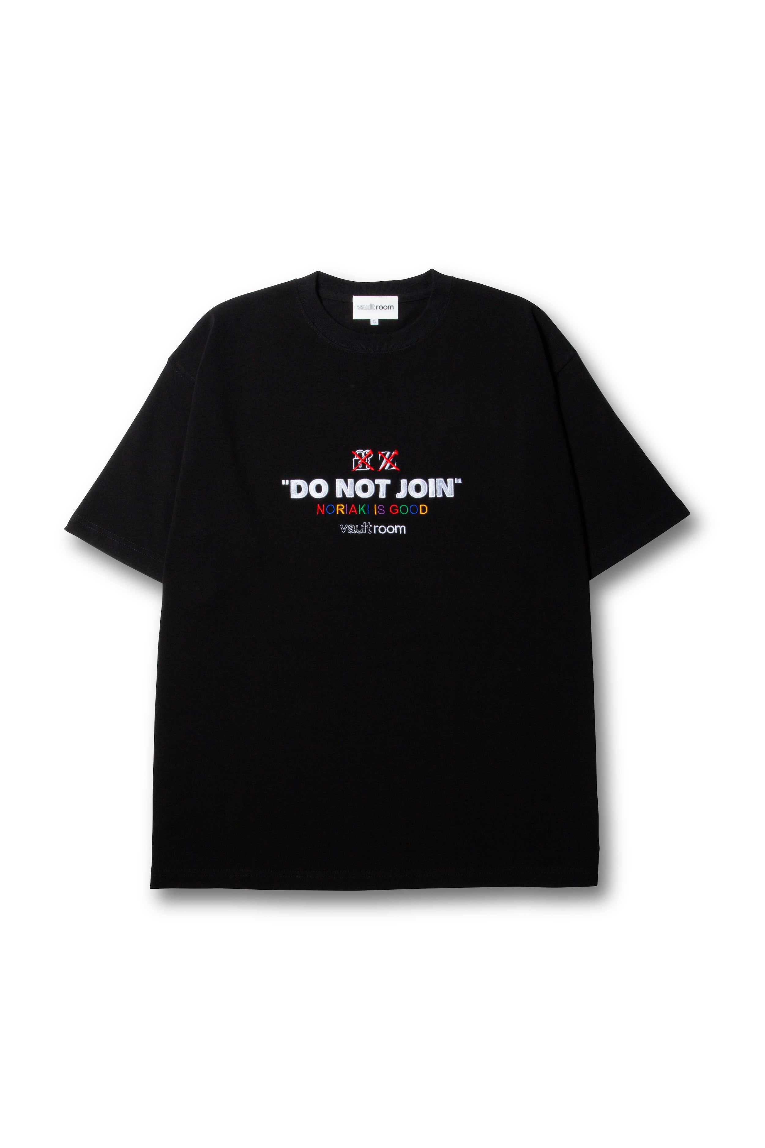 Vaultroom DO NOT JOIN TEE / BLK Noriaki - Tシャツ/カットソー(半袖