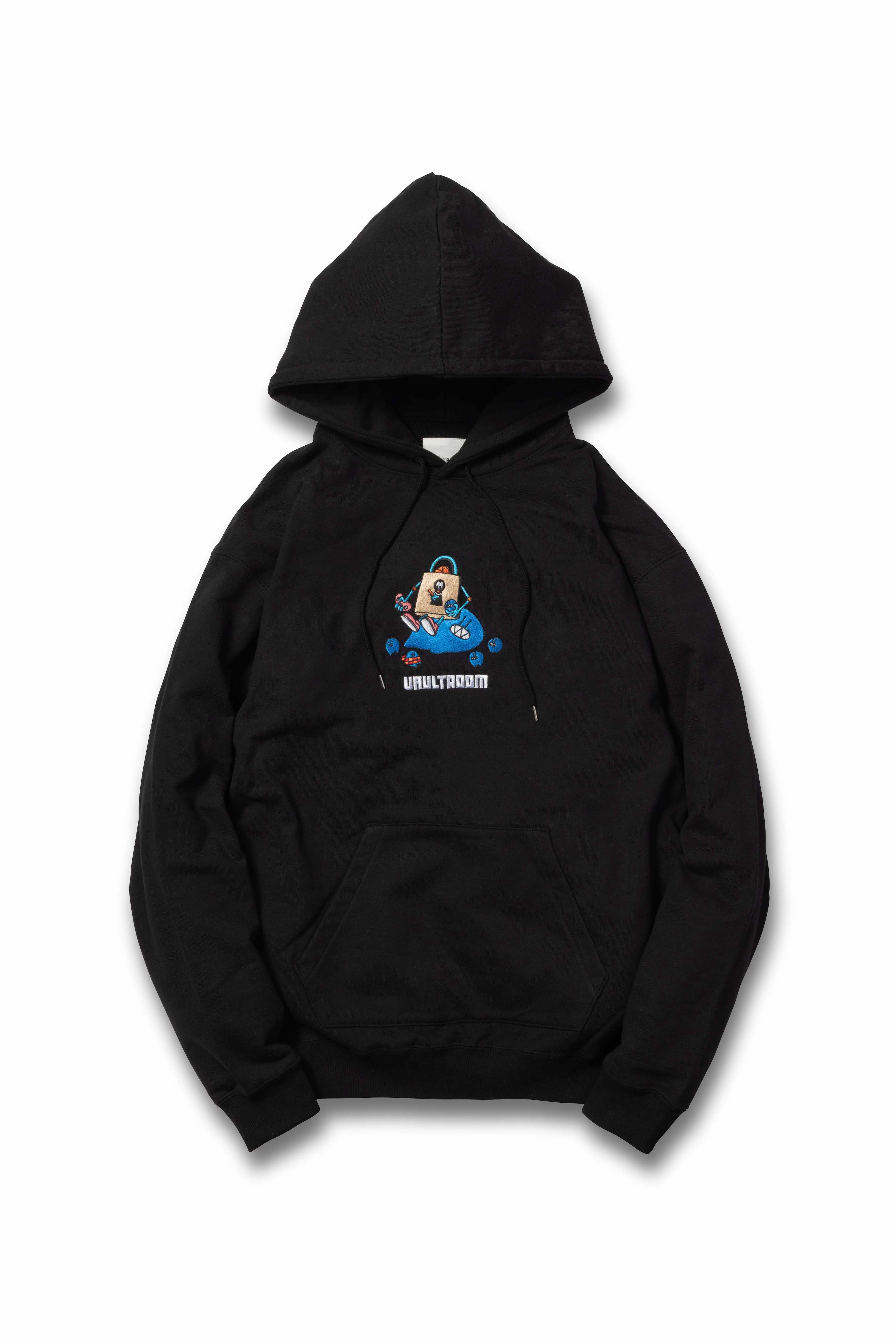 VR × RADER Hoodie / BLK – VAULTROOM