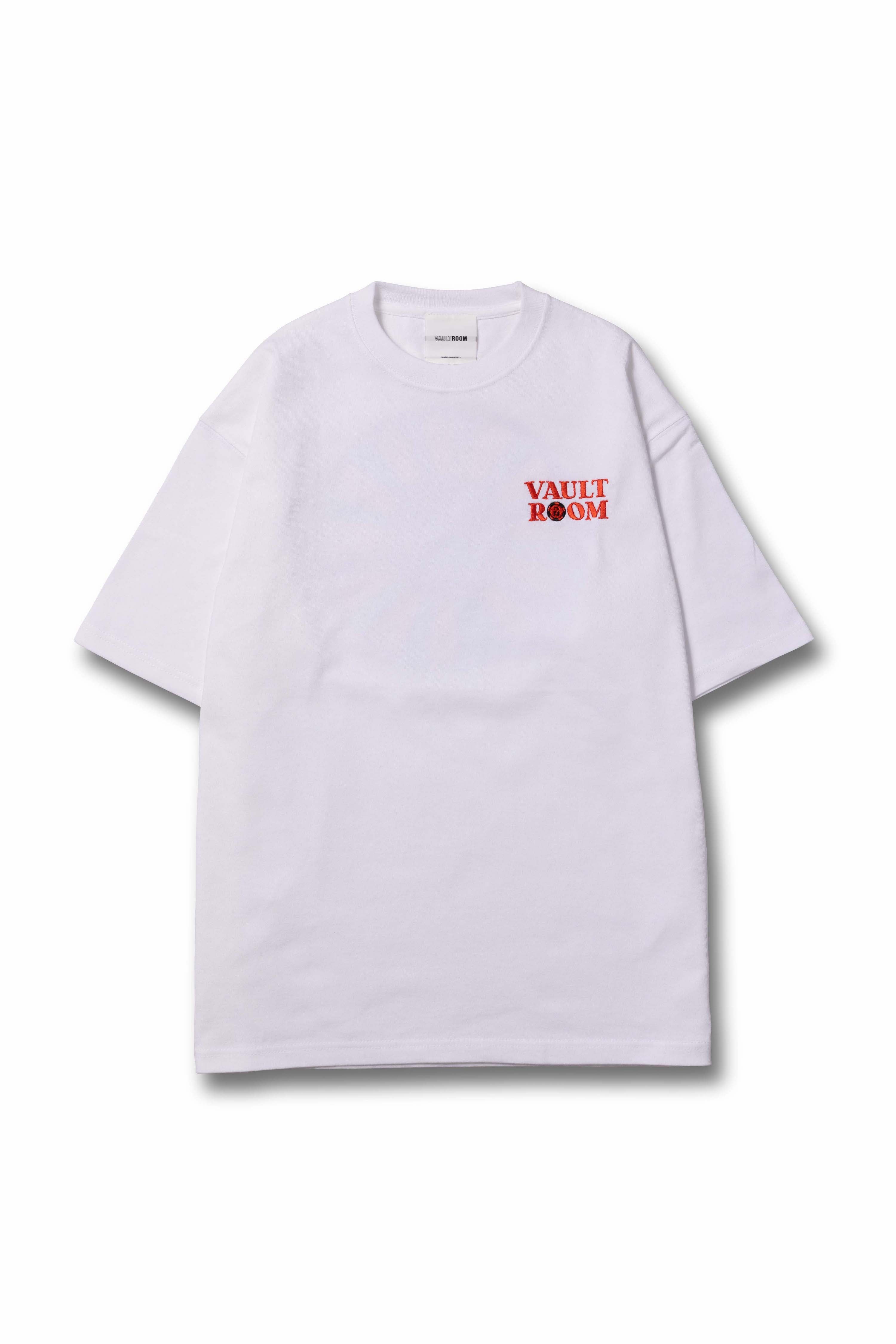 ROULETTE TEE / WHT – VAULTROOM