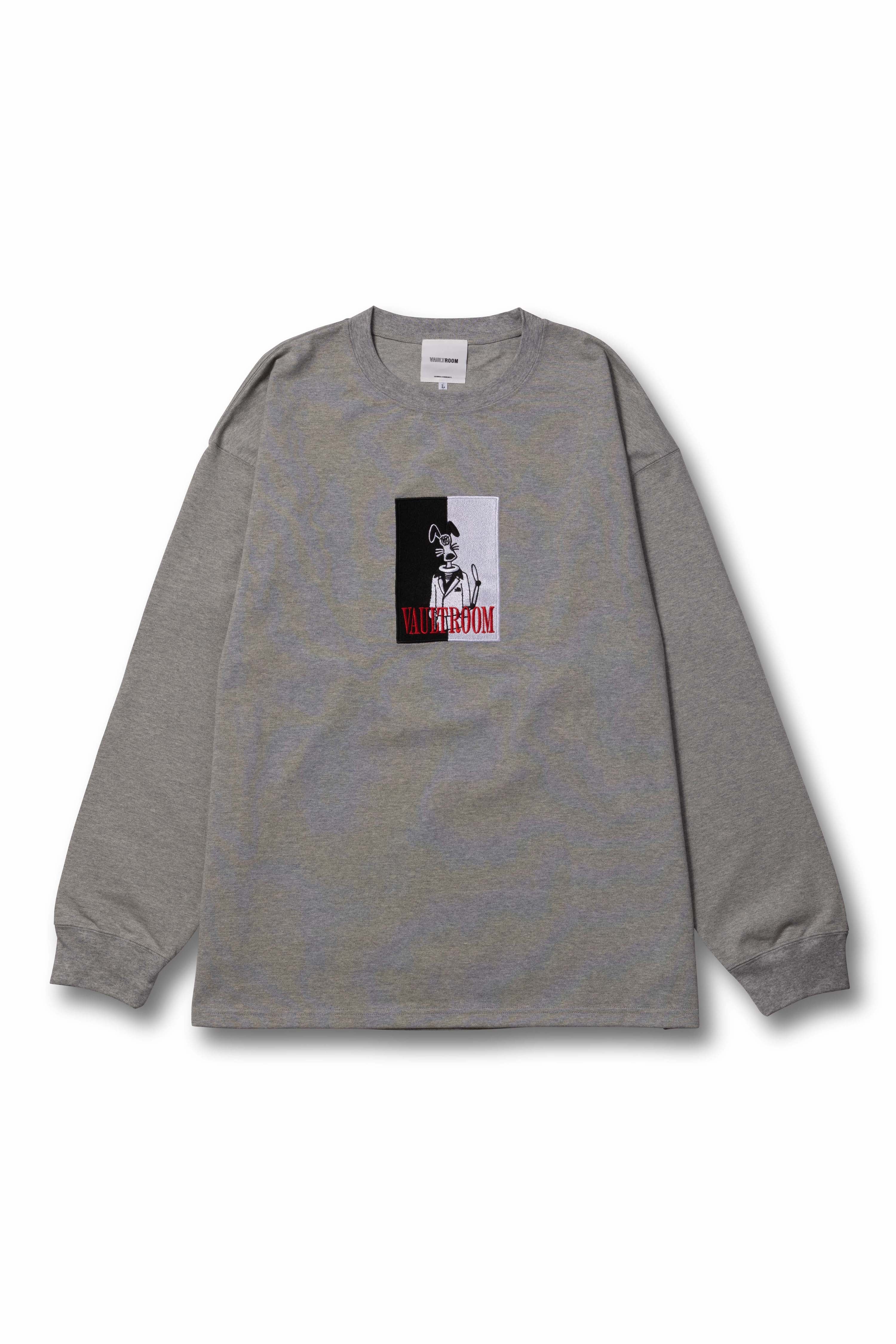 買付価格 GANG KEYDOG BIG L/S TEE / GRY vaultroom | www.takalamtech.com