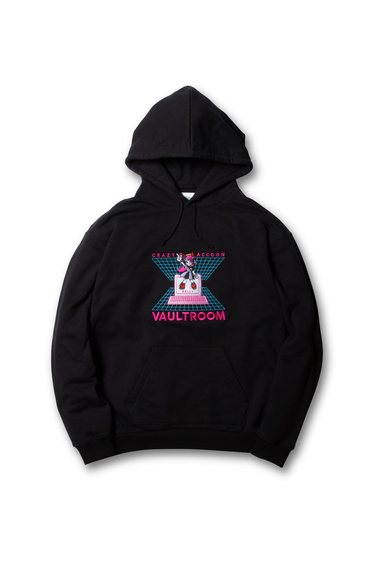 vaultroom × Selly Hoodie BLK-www.steffen.com.br