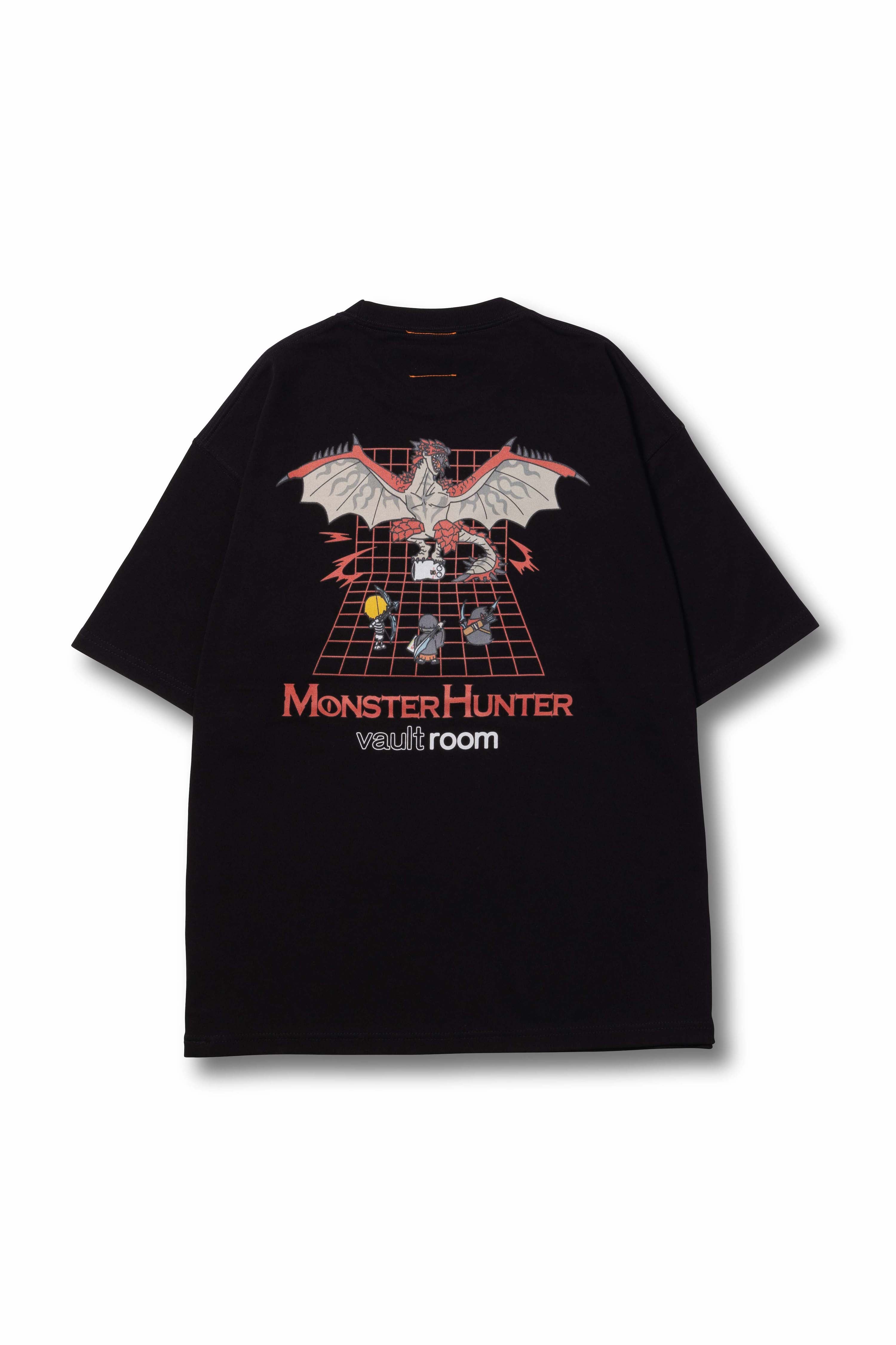 VAULTROOM VR × Rathalos TEE / BLK Lサイズモンスターハンター ...